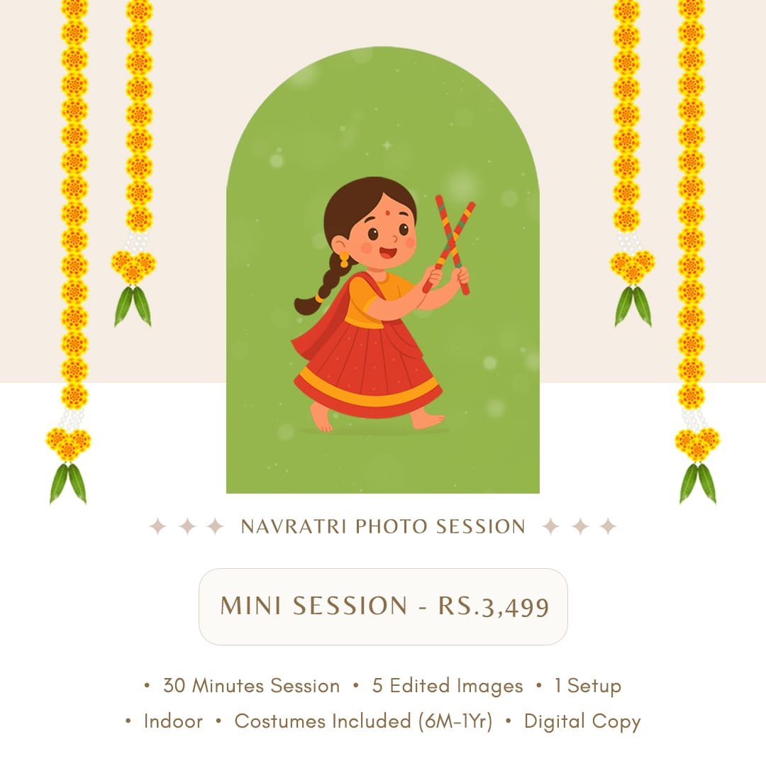 Navratri Photo Shoot in Hyderabad Navratri Photo Shoot in Hyderabad